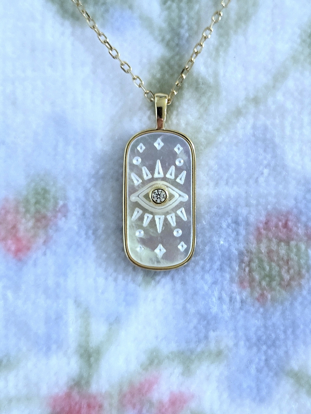 Raizes Evil😈 Eye👁 Pendant Necklace - NWT
